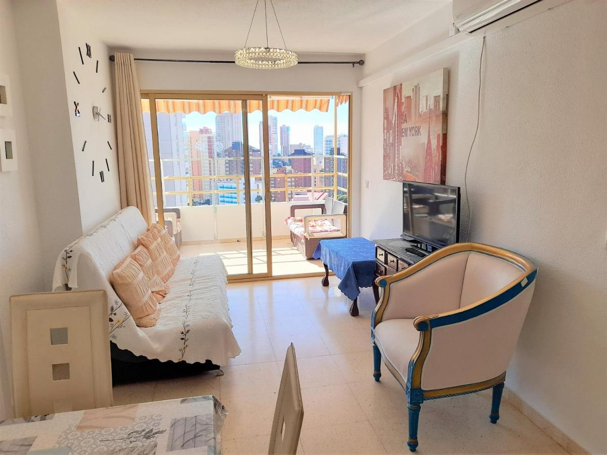 Agustina Apartment In Rincon De Loix -Free Parking, Wi-Fi, Pool, New Air Conditioning, Sea View بينايدورم المظهر الخارجي الصورة